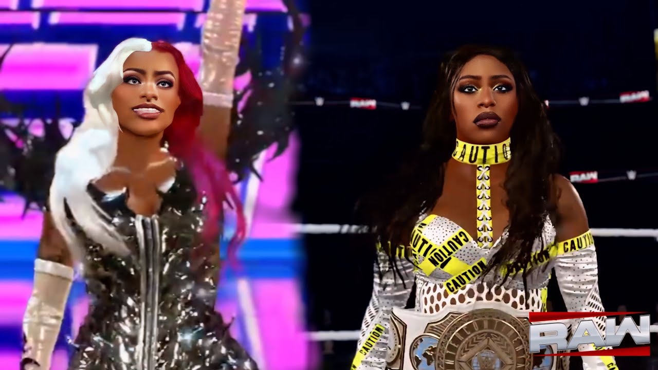 WWE 2K25 RAW - NAOMI VS. ZELINA VEGA