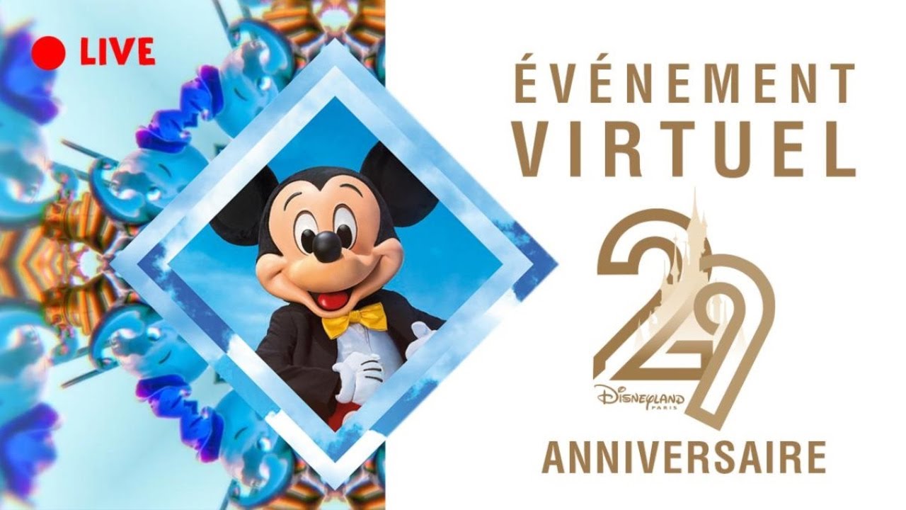 Live Des 29 Ans De Disneyland Paris Youtube