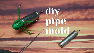 Making fishing lead weights easy mould