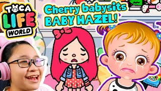 Toca Life World -Cherry Babysits Baby Hazel Ew