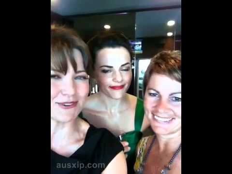 Lucy Lawless with Amanda Billing & Megan McNeil - ...