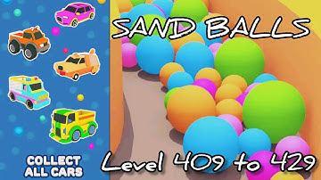 Sand Balls l Level 409 to 425 | Let