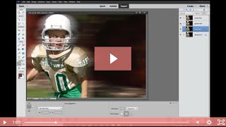 Photoshop Elements 2021 Blur Filter
