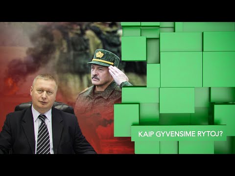 Video: Lukašenka Pavadino COVID-19 Pasaulio Perskirstymo Ekranu