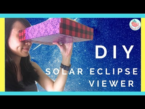 How to Make a Solar Eclipse Viewer - EASY & REALLY WORKS - Build Your Pinhole Solar Eclipse Viewer!