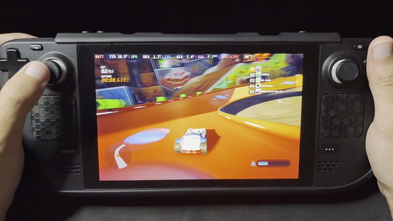 Hot Wheels Unleashed - Steam Deck Gameplay