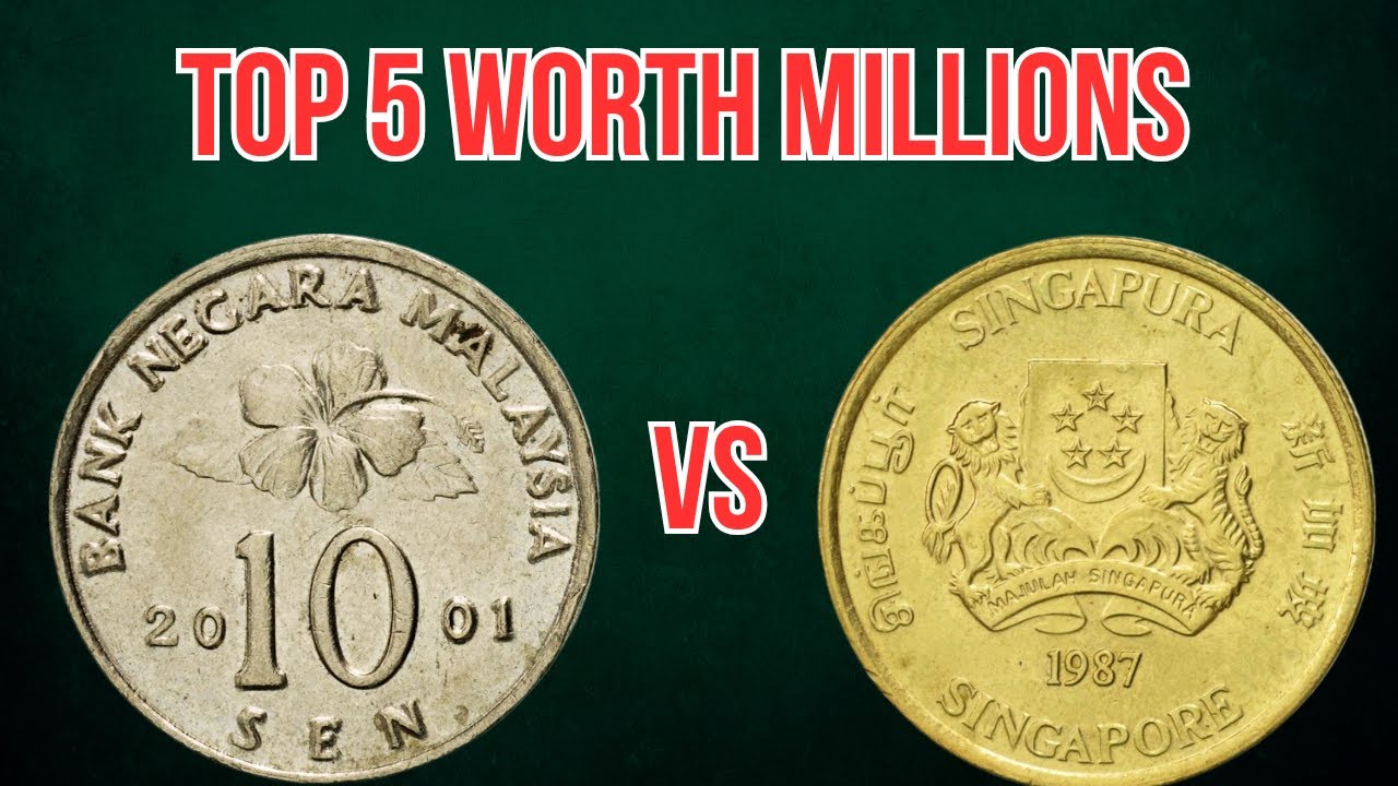 Top 5 Coins Worth In Millions If You Find These Coins, You're RICH 5 Coins Every Collector Dreams