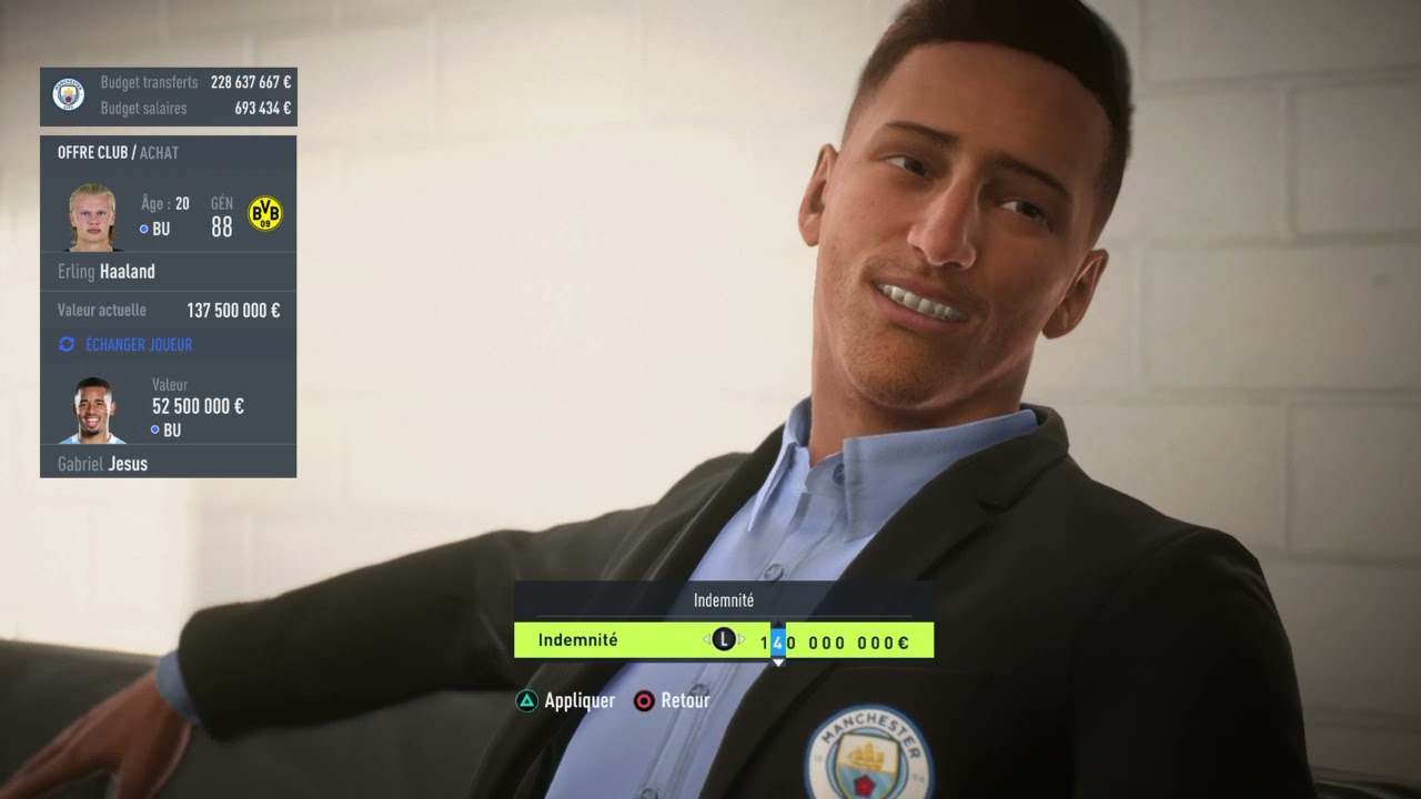 Manchester City Fifa 22 FIFA 22 carrière Manchester city#1 recru et match - YouTube