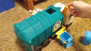 Matchbox autocar WX heil python side loader tag team