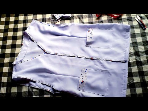 Vídeo: Como Costurar Um Avental Branco Escolar