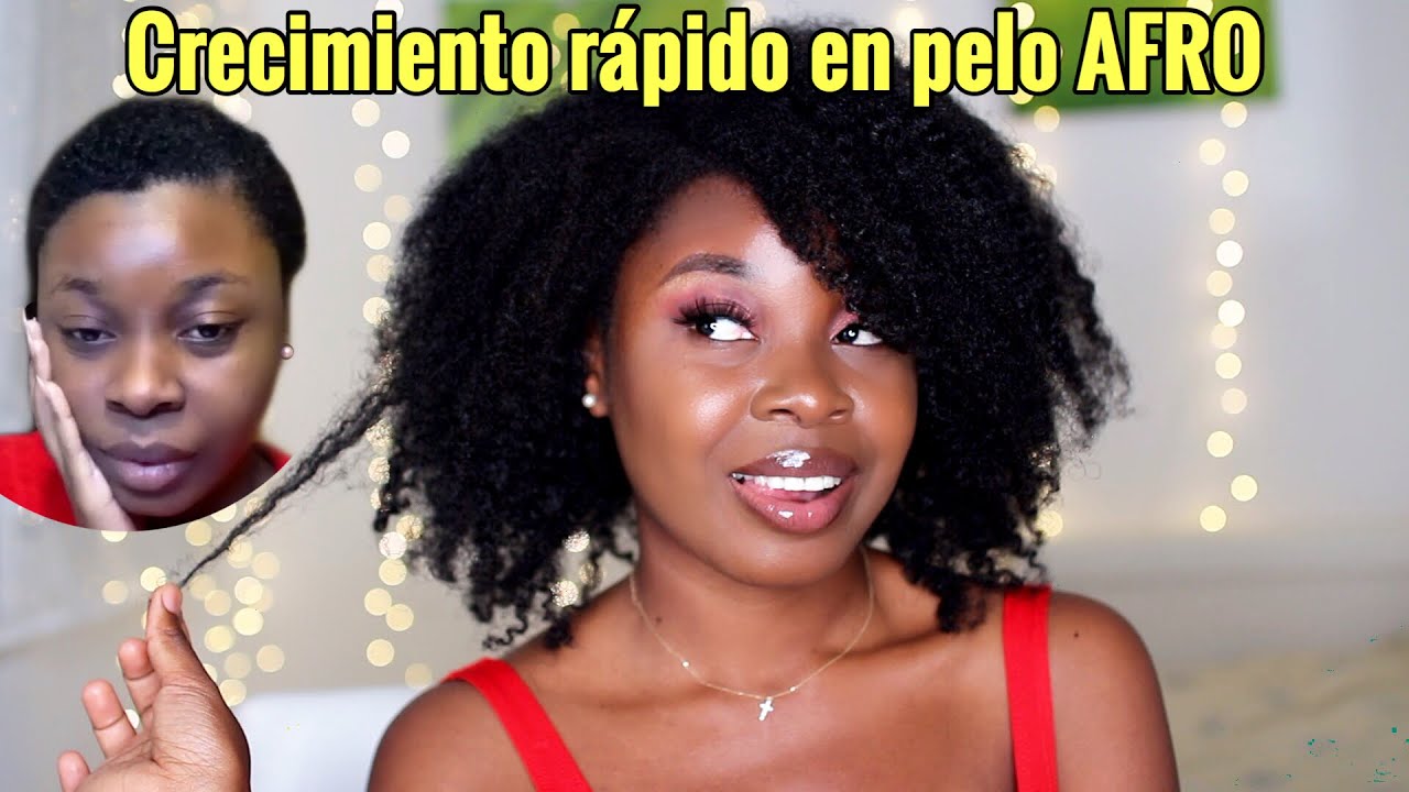 Cómo hacer CRECER tu CABELLO AFRO RIZADO paso a paso