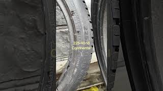 Резина (шини) зимові 225-40-18 Continental з Німечини #automobile #continental #2254018