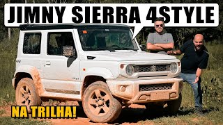 SUZUKI JIMNY SIERRA 4STYLE 4x4, testamos a versão mais urbano do jipe japonês no barro!