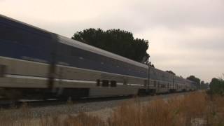 Amtrak 6901 leads Train #768 South- Simi Valley, Ca