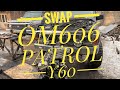 Установка OM606 в Patrol y60 swap АКПП 5G-tronic 722.6