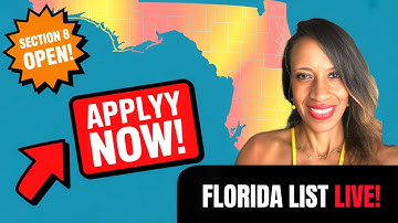 Stop Waiting Apply Now | Section 8 Finally Open | Waiting List in Florida 2025