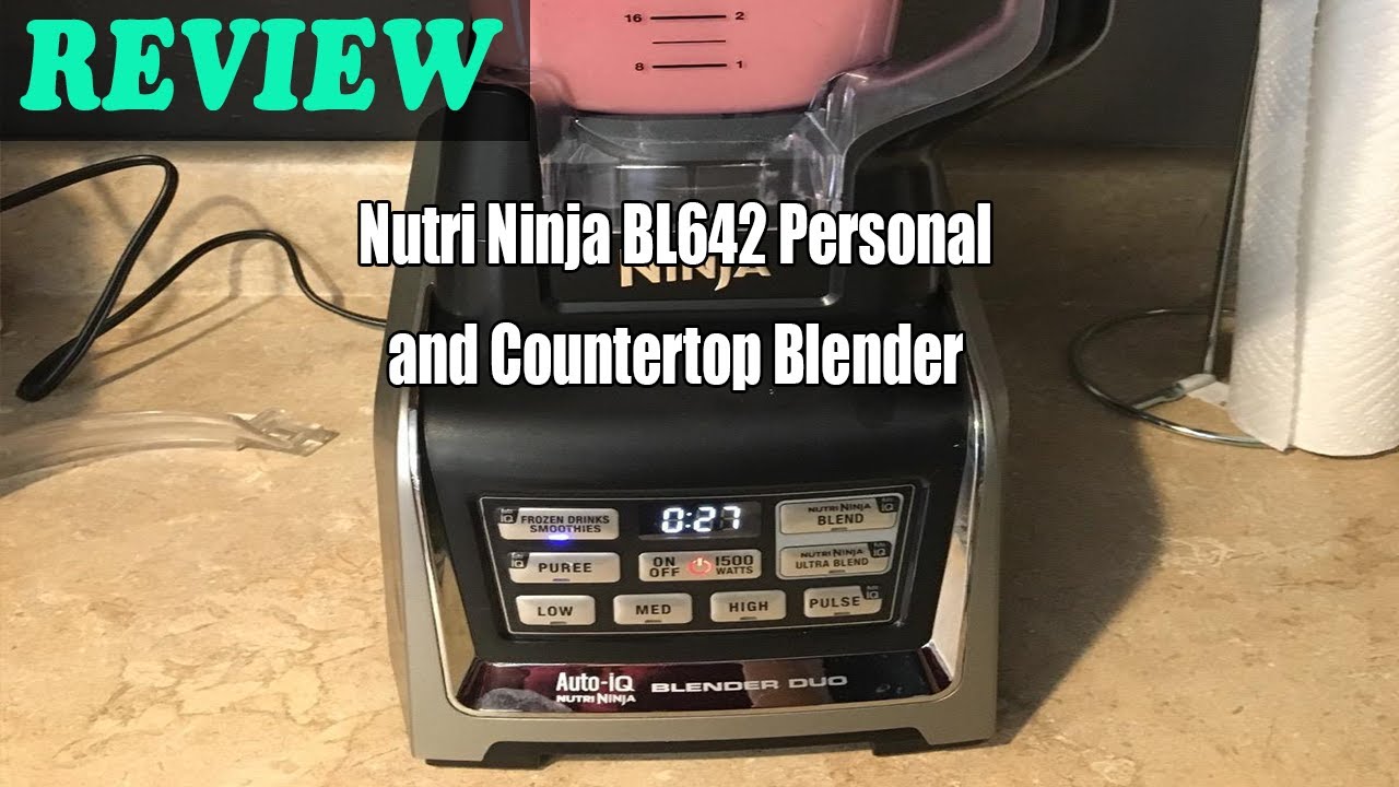 Ninja BL642 Nutri Blender Duo with Auto-iQ