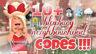 10  FREE Bloxburg Neighbourhood Codes!!! itsrxbecca