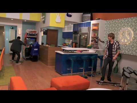 Big Time Rush gives you a tour of the set!