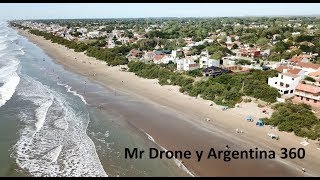 Las Toninas DRONE Partido de La Costa Buenos Aires Argentina Verano Enero