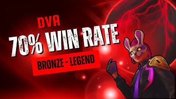 70% win rate DVA solo queue - Starting Road to Legend | Overwatch Stadium