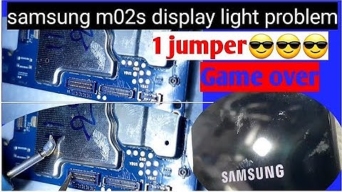 samsung m02s,a03s,a03 display light problem 👍display लाईट प्रोब्लम सॉल्व करे चुटकियों मे  😎😎😎
