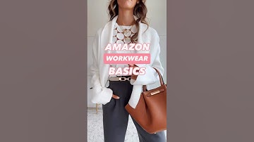 Workwear Basics You Need | Shop link in  bio under Amazon Storefront #workwear #workoutfit #amazon