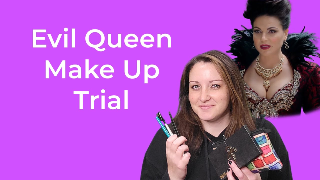 Once Upon A Time Cosplay: Evil Queen Makeup Trial // Cosplay Makeup