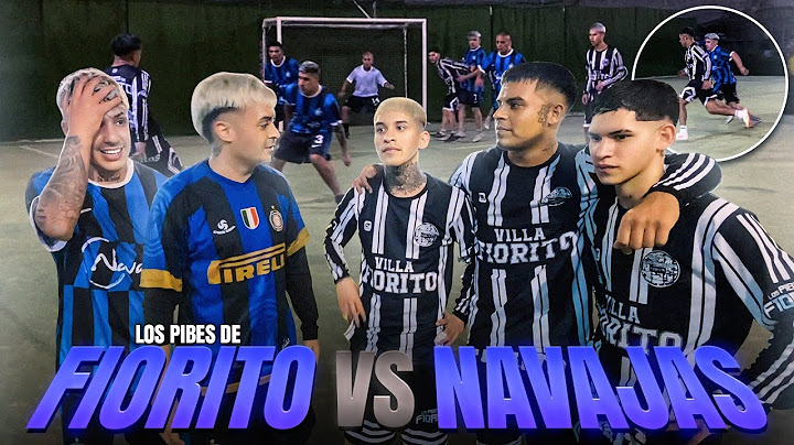 LOS PIBES DE FIORITO VS  LOS NAVAJAS!! PARTIDO DE IDA