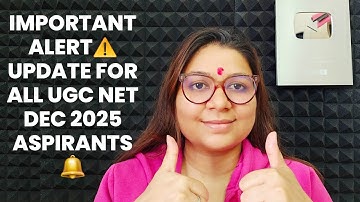 🔴UGC NET December 2025 Important Update | UGC NET Exam Latest Update Tricks & Tips | Shefali Mishra