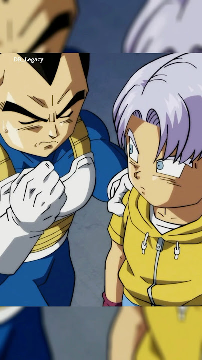 Vegeta tells Trunks that Frieza is a good man😅 #dragonball #vegeta #trunks #bulma #frieza