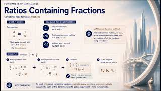 Ratios with Fractions & Decimals | How to Simplify Them into Whole-Number Ratios