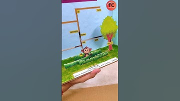 English Preposition | Unique Working Model | School Project #creative #innovation #diycrafts