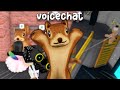 SQUIRREL plays MM2 VOICE CHAT... *Funny moments* (Murder Mystery 2)