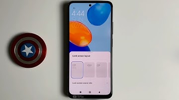How to change the lock screen clock format on Xiaomi Redmi Note 11 Android 11