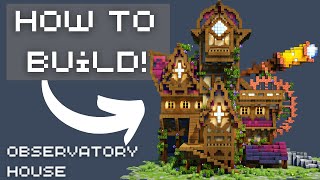 How To Build an Observatory House in Minecraft [Tutorial]