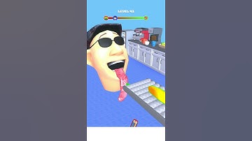 Lick Runner 3D 🥮🍦🍭🌰 Gameplay Walkthrough All Levels Android İos Part 37 #Shorts