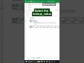 Advance Excel #exceltricks