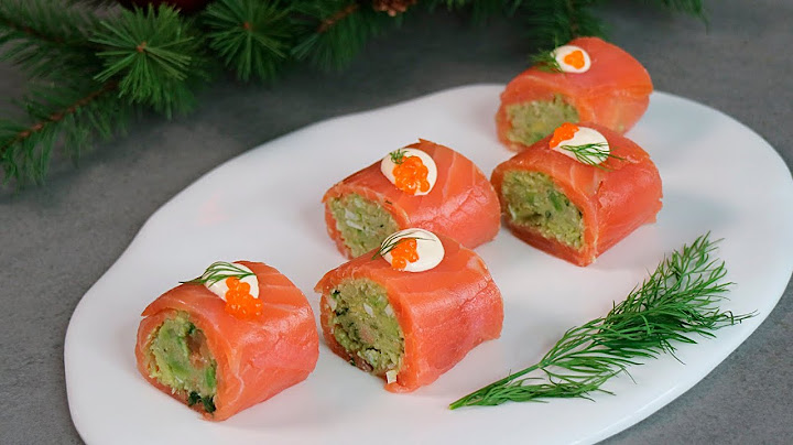 Rollitos de salmón ahumado: un aperitivo fácil y rápido