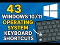 🚀 43 Windows 10 &amp; 11 Keyboard Shortcuts You NEED to Know - EXPERT EXPLAINED