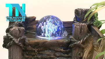 Thác nước phong thủy trong nhà ️- Mã số: TN01-202 | Tâm Nguyên