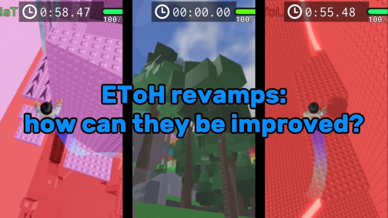 EToH revamps: how can they be improved?