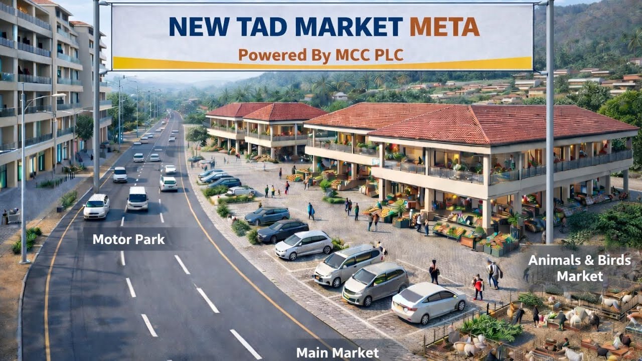 NEW TAD MARKET META | Modern Market Development in Cameroon | Powered by MCC PLC