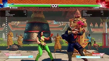 Max Damage Combo with bison
