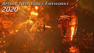 EVE Online: Amarr New Years Fireworks 2020