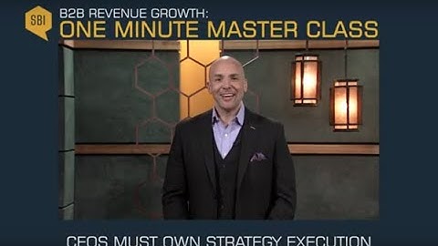 CEOs Must Own Strategy Execution