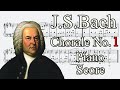 1. Aus meines Herzens Grunde, BWV 269 - J.S. Bach - Chorale No. 1 - Piano