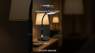 Video - LED SAMUEL black, five-stage lighting regulation