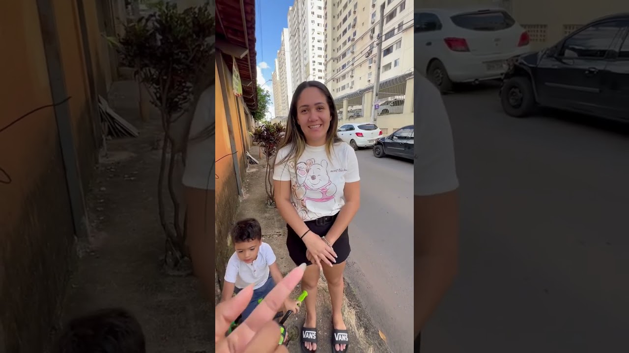 Mesmo passando dificuldades, mãe solteira se propos a ajudar, porem