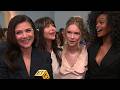 Tiffani Thiessen's Coven Academy Co-Stars Make Her BLUSH With Praise for '90s Days (Exclusive)
